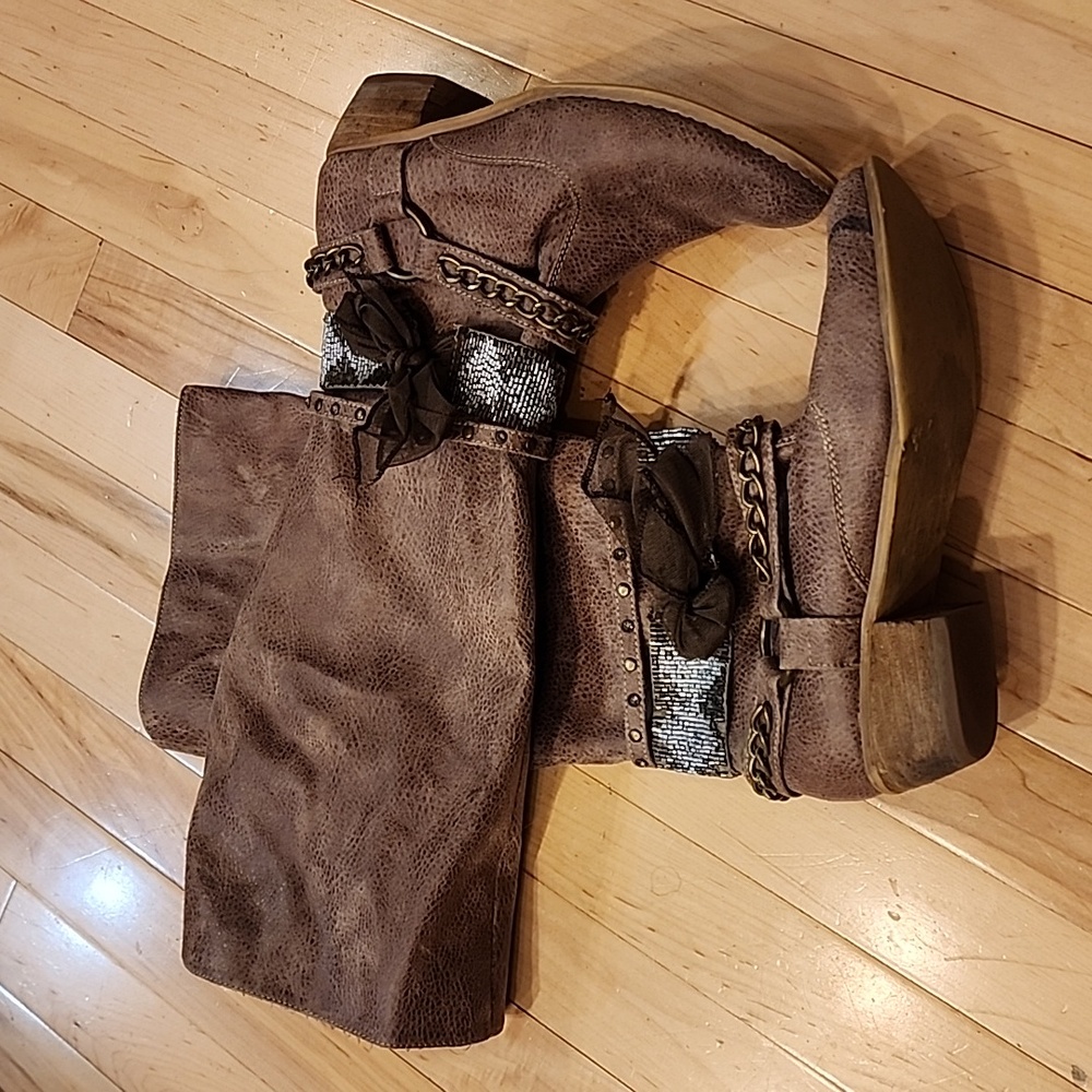 Not Rated Brown Dress Boots